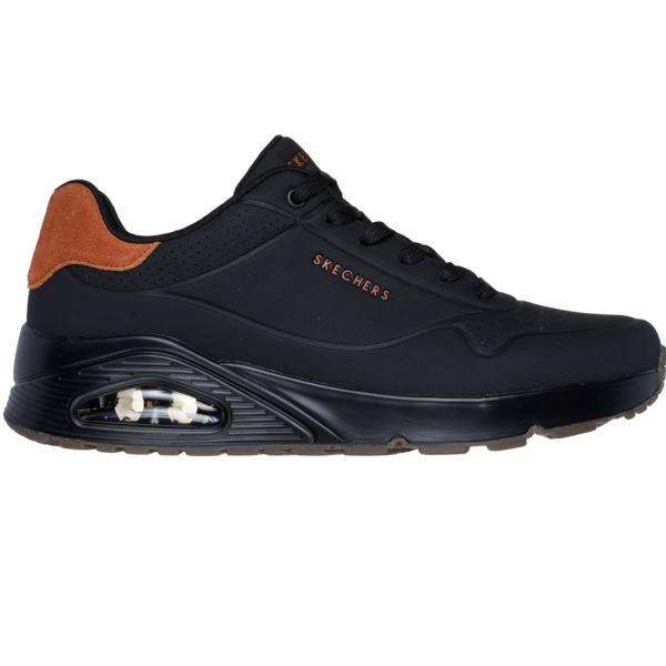 

Кроссовки мужские Skechers Uno - Suited On Air 183004 BBK 42 (9 US) черные