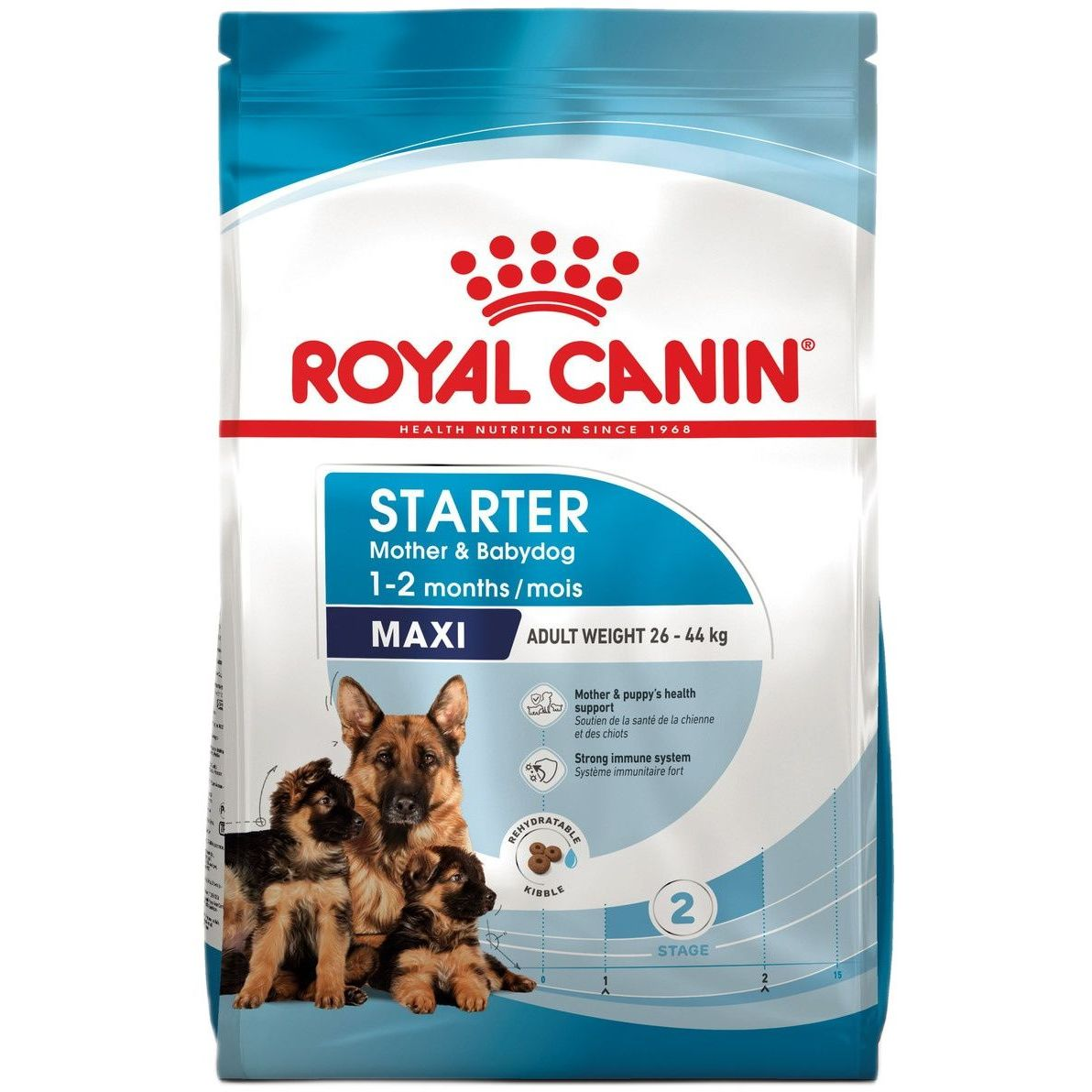 Сухий корм для собак Royal Canin Maxi Starter Mother &amp; BabyDog великих порід у період вагітності та лактації 4кгфото