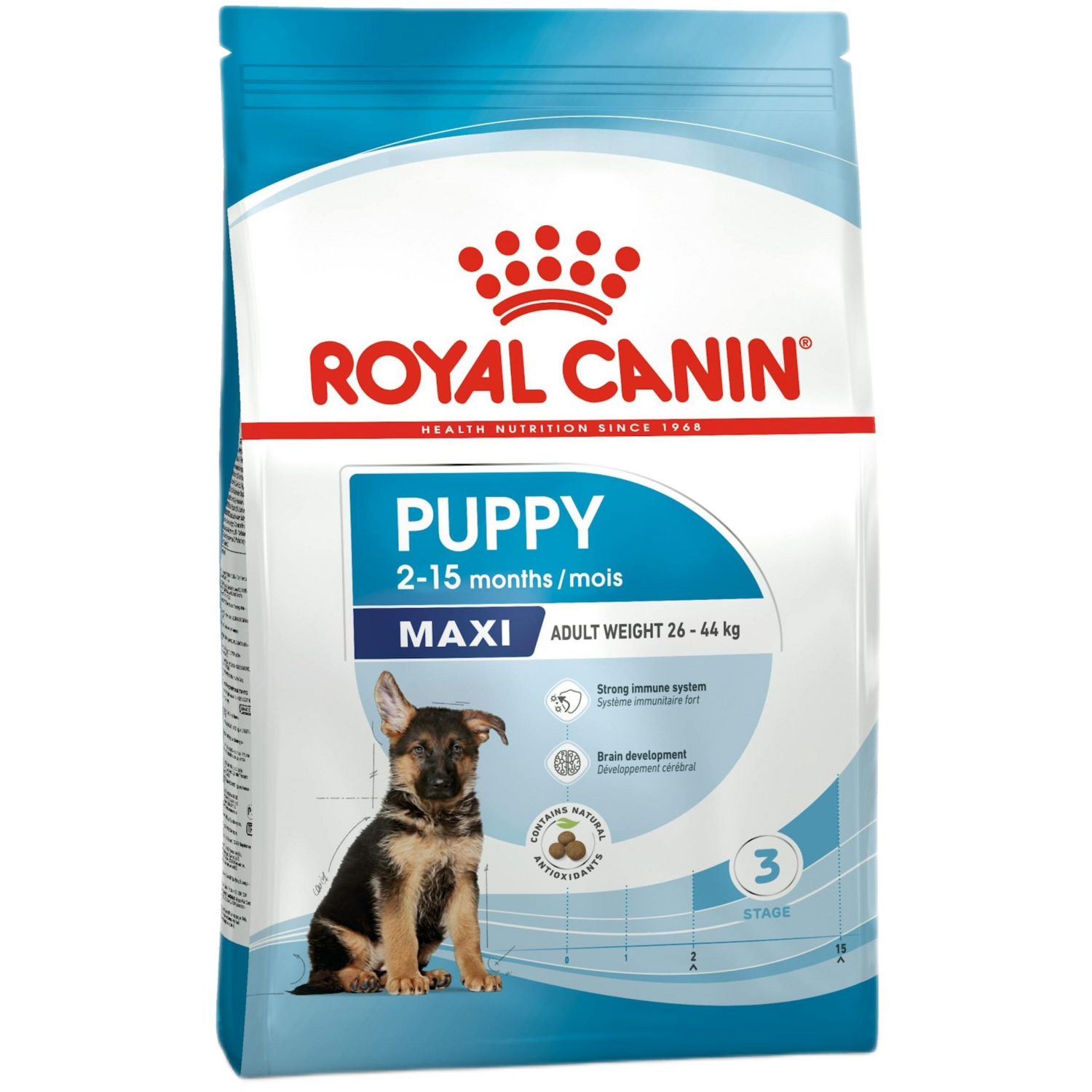 Сухий корм для цуценят Royal Canin Maxi Puppy великих порід собак 1кгфото