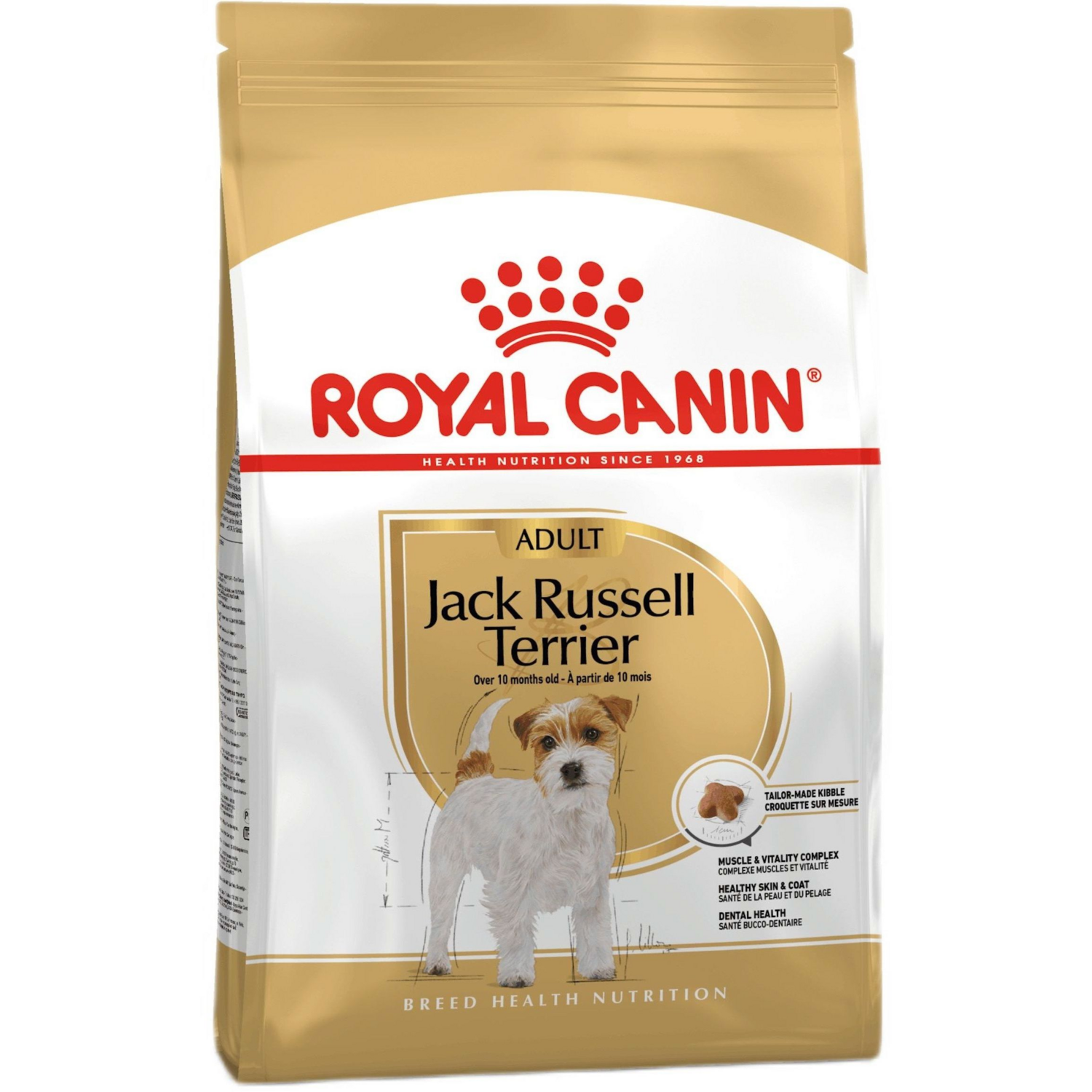 Сухой корм для собак породы Джек-Рассел-терьер Royal Canin Jack Russel Adult 1.5кг фото 