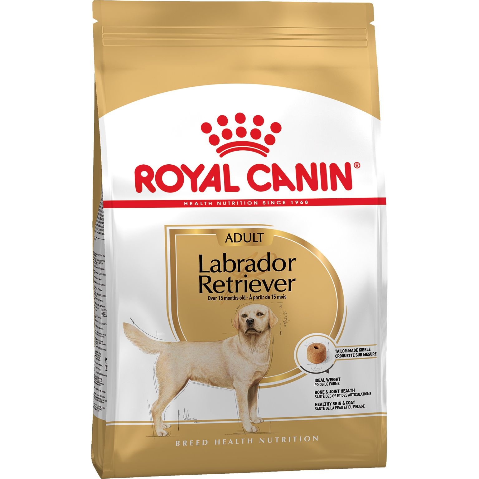 Сухой корм для собак породы Лабрадор-ретривер Royal Canin Labrador-Retriever Adult 12кг фото 1