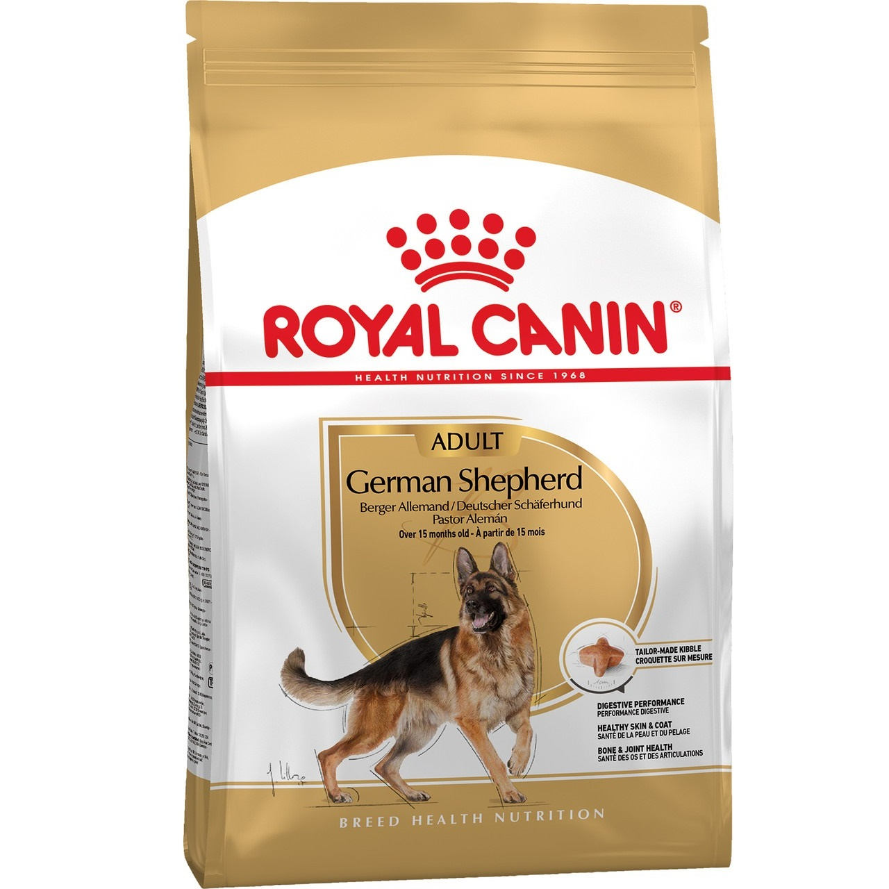 Сухий корм для собак породи Німецька вівчарка Royal Canin German Shepherd Adult 11кгфото