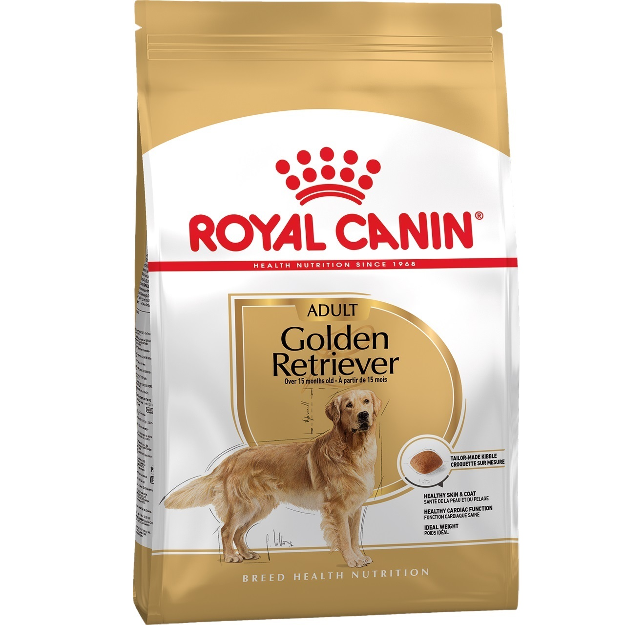 Сухий корм для собак породи Золотистий ретрівер Royal Canin Golden Retriever Adult 12кгфото