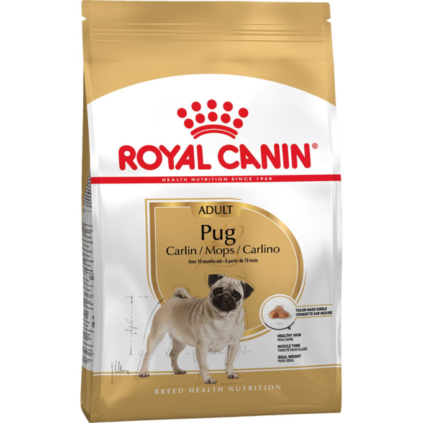 Сухой корм для собак породы Мопс Royal Canin Pug Adult 1.5кг