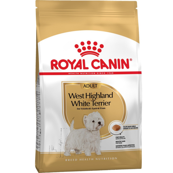 

Сухой корм для собак породы Вест-Хайленд-Уайт-терьер Royal Canin Westie Adult 3кг