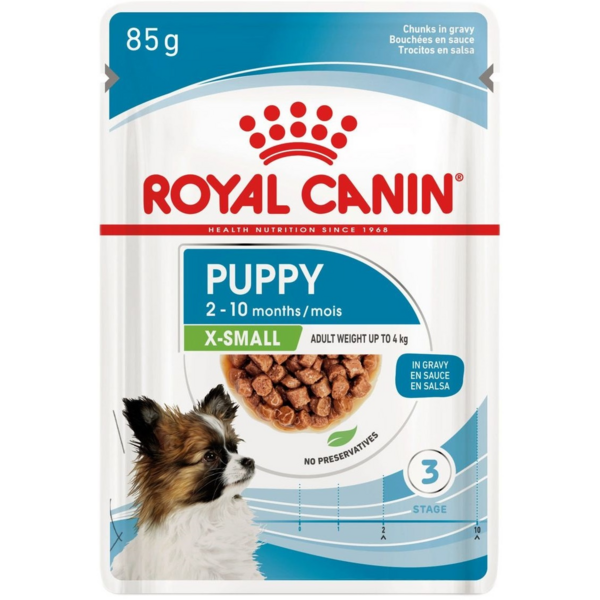 

Влажный корм для щенков Royal Canin X-Small Puppy 85г