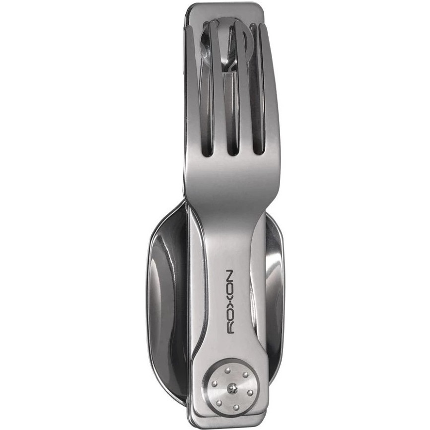 Набір столових приладів Roxon C2 2 in1 (ложка, виделка), нержавіюча стальфото1