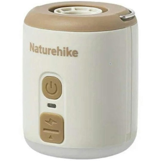 Мини насос - ночник - вентилятор Naturehike CNK2300DQ022, бежевый фото 