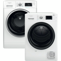 Комплект Пральна машина Whirlpool FFB11469BCVUA + Сушильна машина Whirlpool FFTM229X2BUA