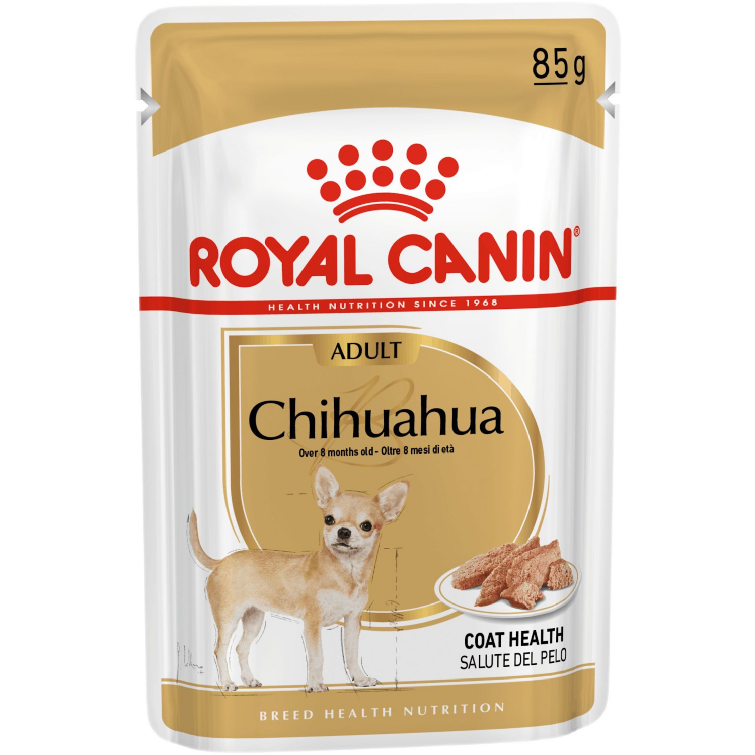 Влажный корм для собак породы Чихуахуа Royal Canin Chihuahua Adult 85г фото 