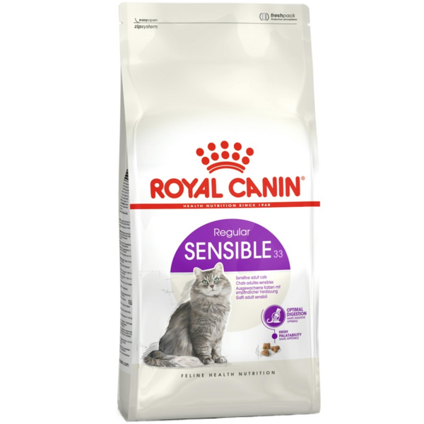 

Сухой корм для котов Royal Canin Sensible с чувствительной пищеварительной системой 4кг