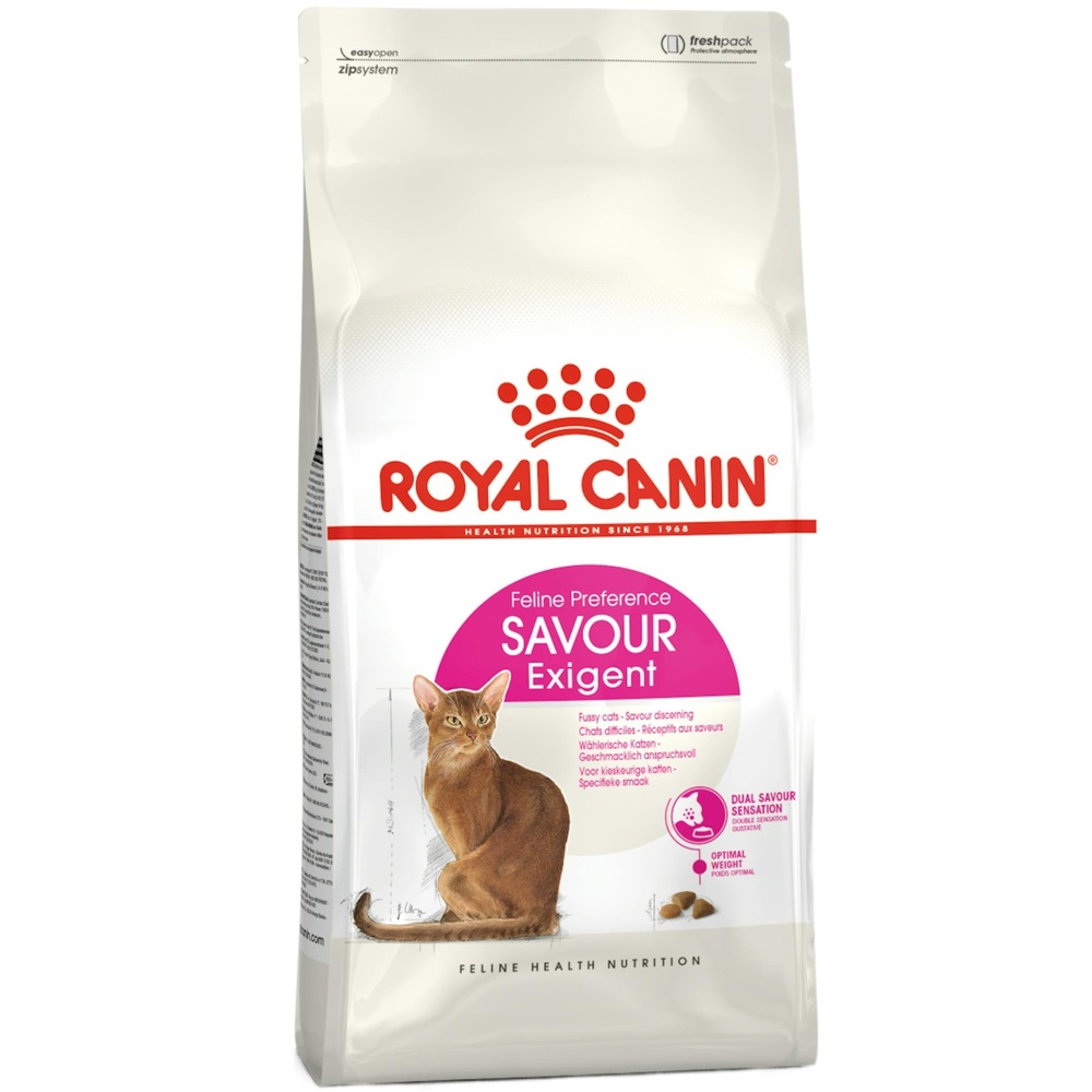 Сухой корм для котов Royal Canin Exigent Savour требовательных ко вкусовым качествам корма 400г фото 