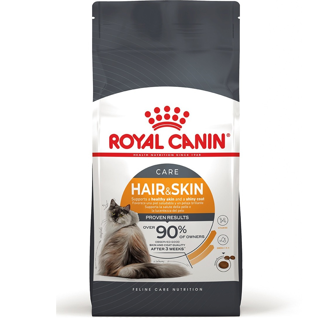 Сухий корм для котів Royal Canin Hair&amp;Skin Care для підтримки здоров&#039;я шкіри та блиску вовни 400гфото