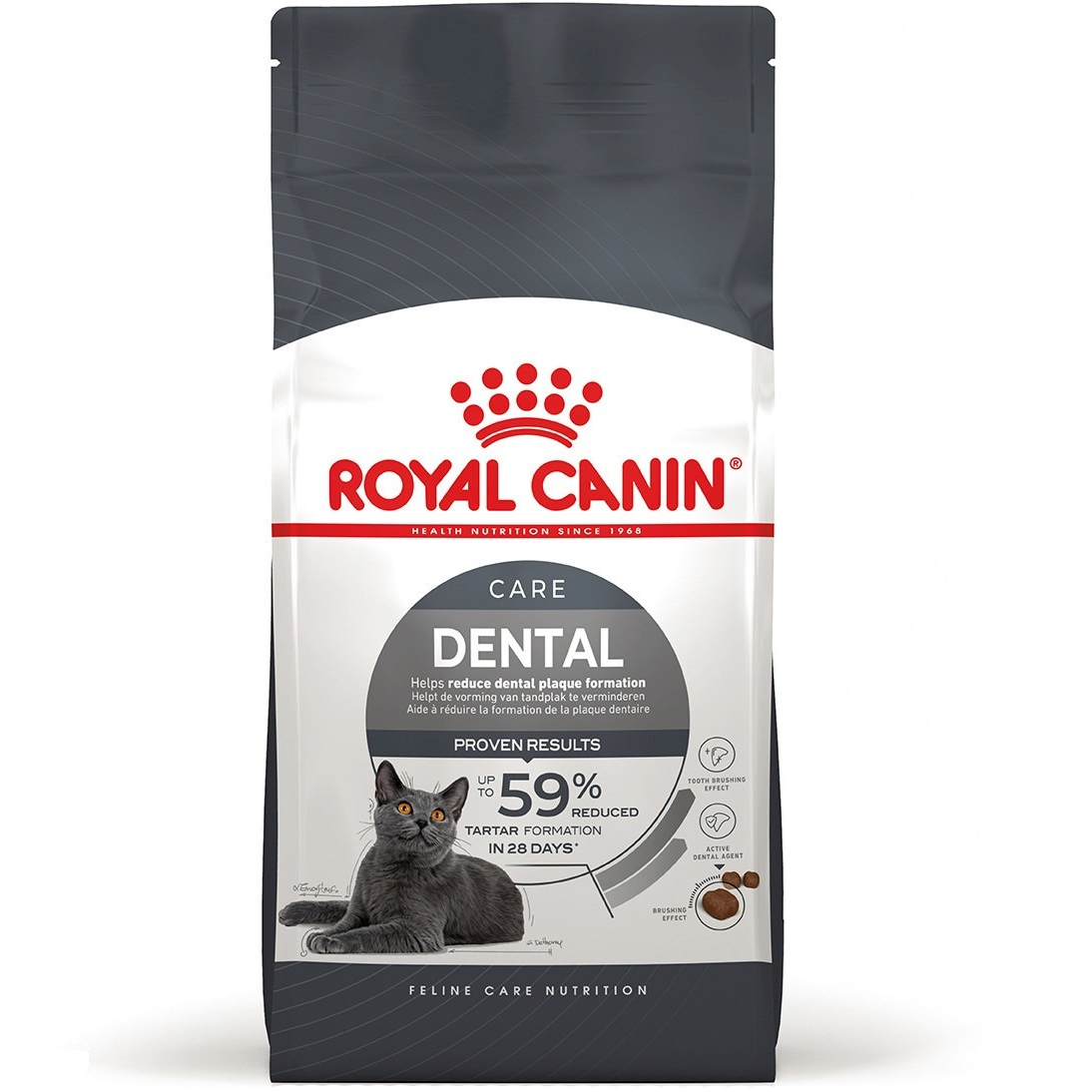 Сухой корм для котов Royal Canin Dental Care для уменьшения образования зубного налета и камня 400г фото 