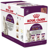 Упаковка влажного корма для котов Royal Canin Sensory Multipack 12*85г