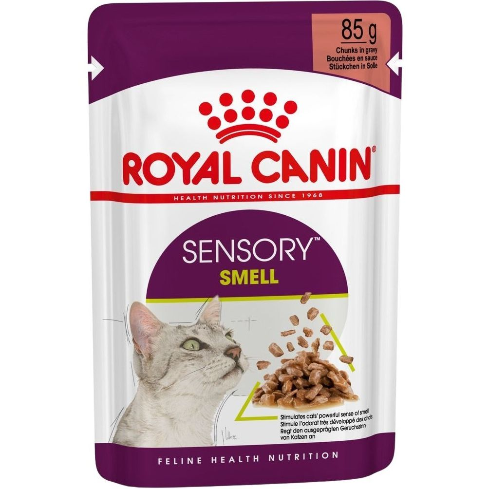 Вологий корм для котів Royal Canin Sensory Smell Gravy 85гфото