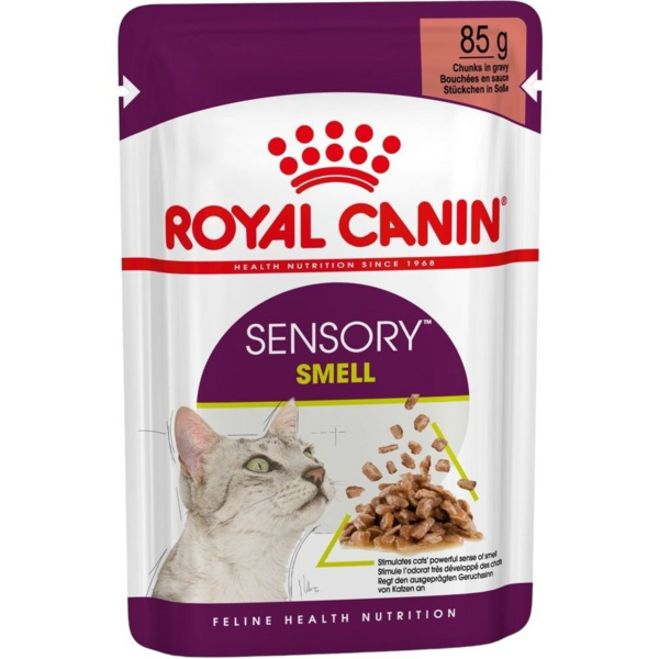 

Влажный корм для котов Royal Canin Sensory Smell Gravy 85г