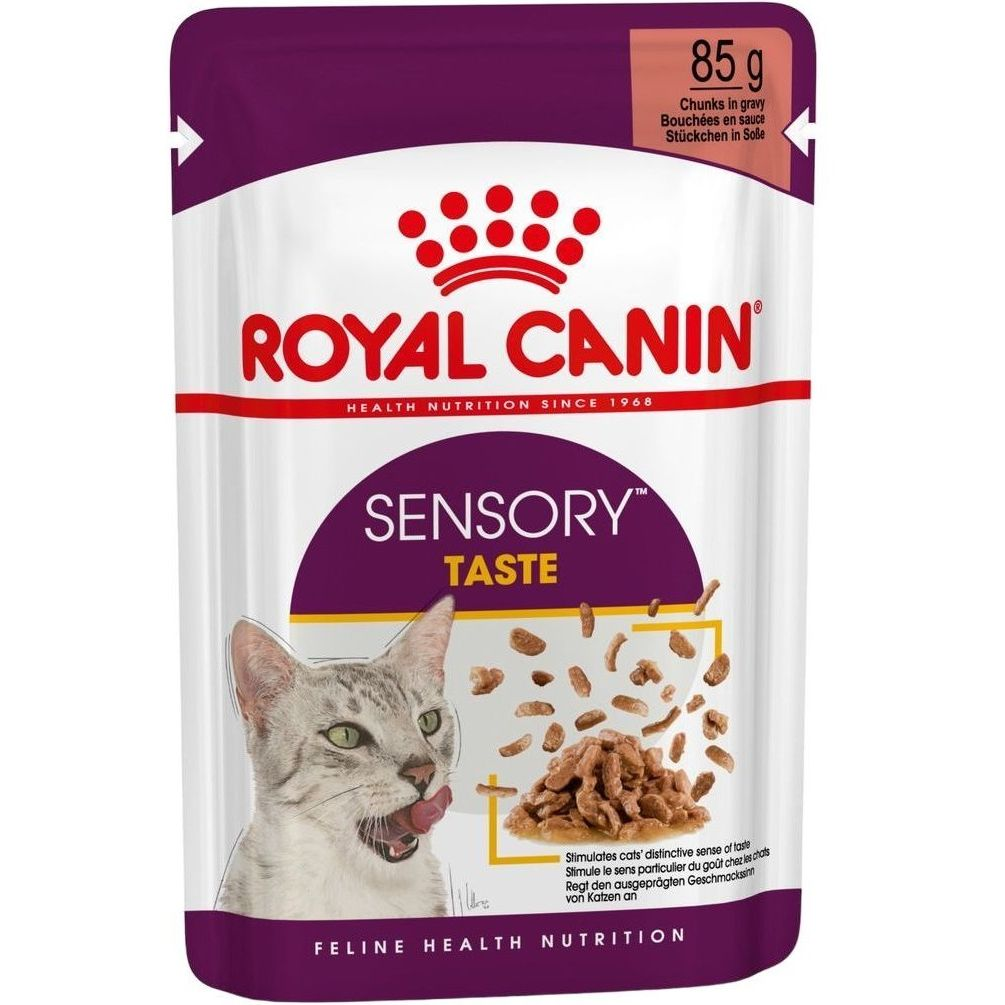 Влажный корм для котов Royal Canin Sensory Taste Gravy 85г фото 