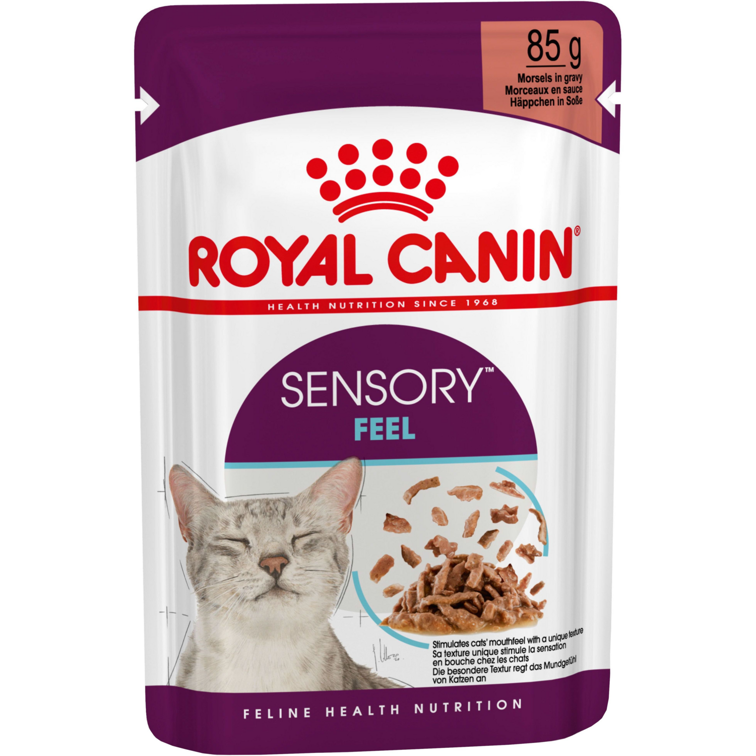 Влажный корм для котов Royal Canin Sensory Feel Gravy 85г фото 