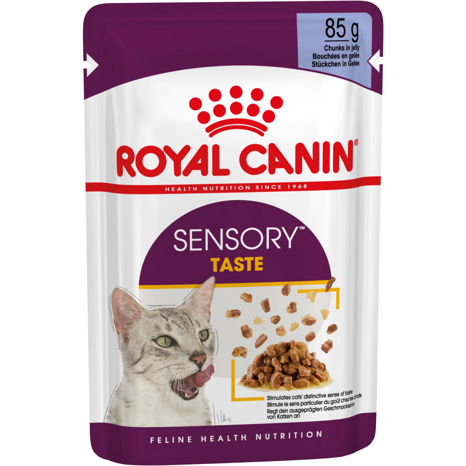 Влажный корм для котов Royal Canin Sensory Taste Jelly 85гфото