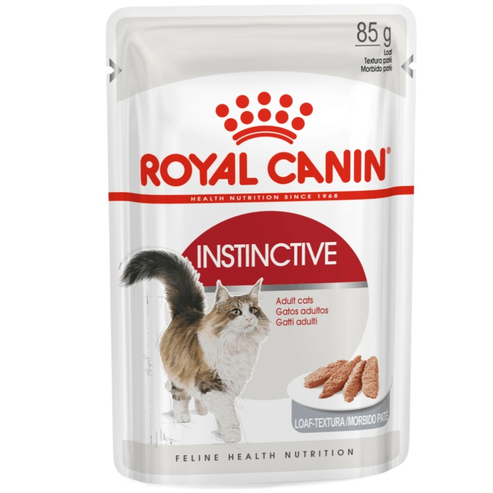 Влажный корм для котов Royal Canin Instinctive паштет 85г фото 