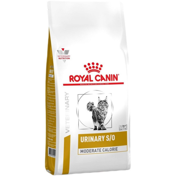 

Сухой корм для котов Royal Canin Urinary S/O Moderate Calorie при заболеваниях нижних мочевыводящих путей 400г