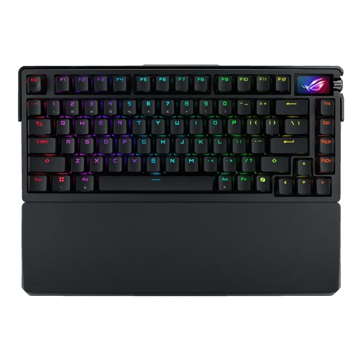 Игровая клавиатура ASUS ROG Azoth Extreme NX Snow EN RGB Black (90MP03MA-BKUA01) фото 