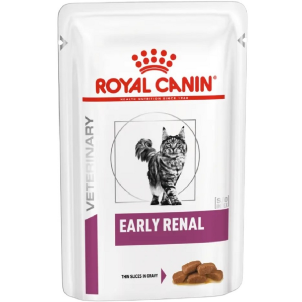 

Влажный корм для котов Royal Canin Early Renal при заболеваниях почек 85г
