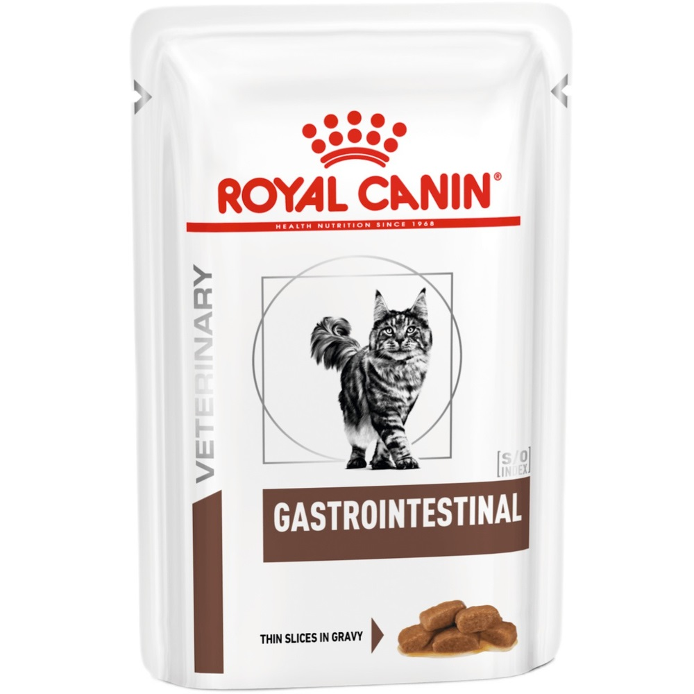 Влажный корм для котов Royal Canin Gastrointestinal при расстройствах пищеварения 85г фото 