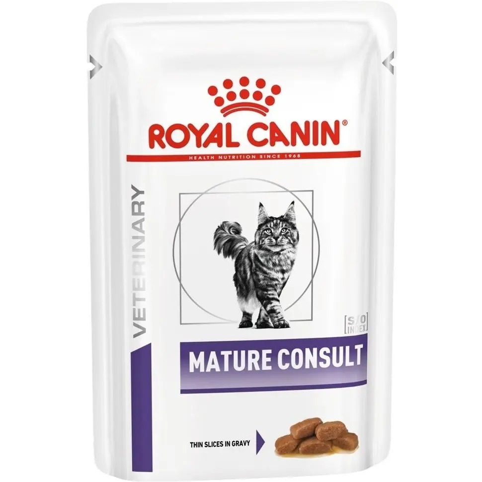 Влажный корм для котов старше 7 лет Royal Canin Mature Consult Balance 85г фото 