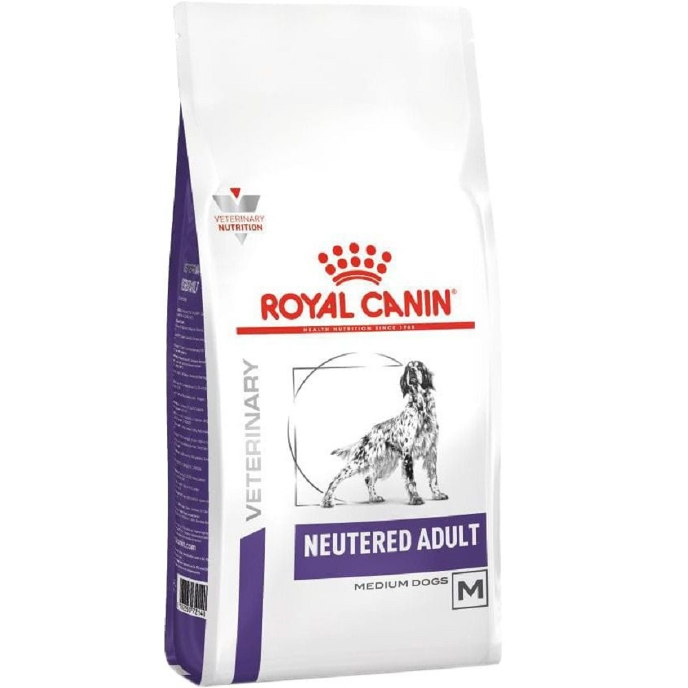 Сухий корм для собак Royal Canin Neutered Adult Medium Dogs середніх порід схильних до набору зайвої ваги 1кгфото