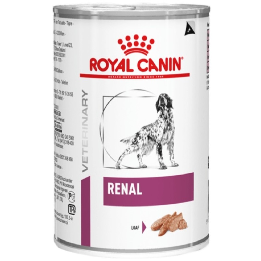 Влажный корм для собак Royal Canin Renal при заболеваниях почек 400г фото 