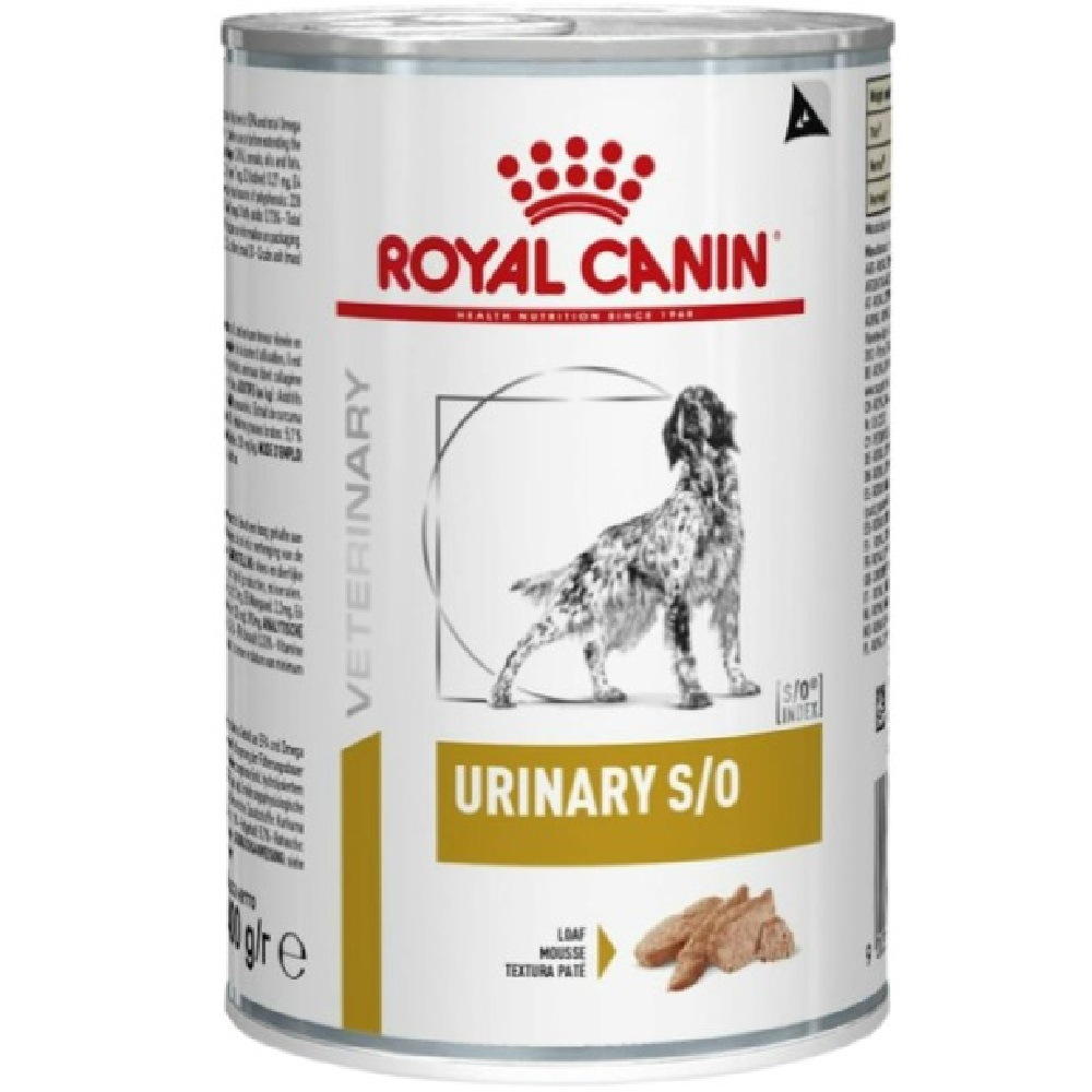 Влажный корм для собак Royal Canin Urinary S/O при заболеваниях нижних мочевыводящих путей 410г фото 