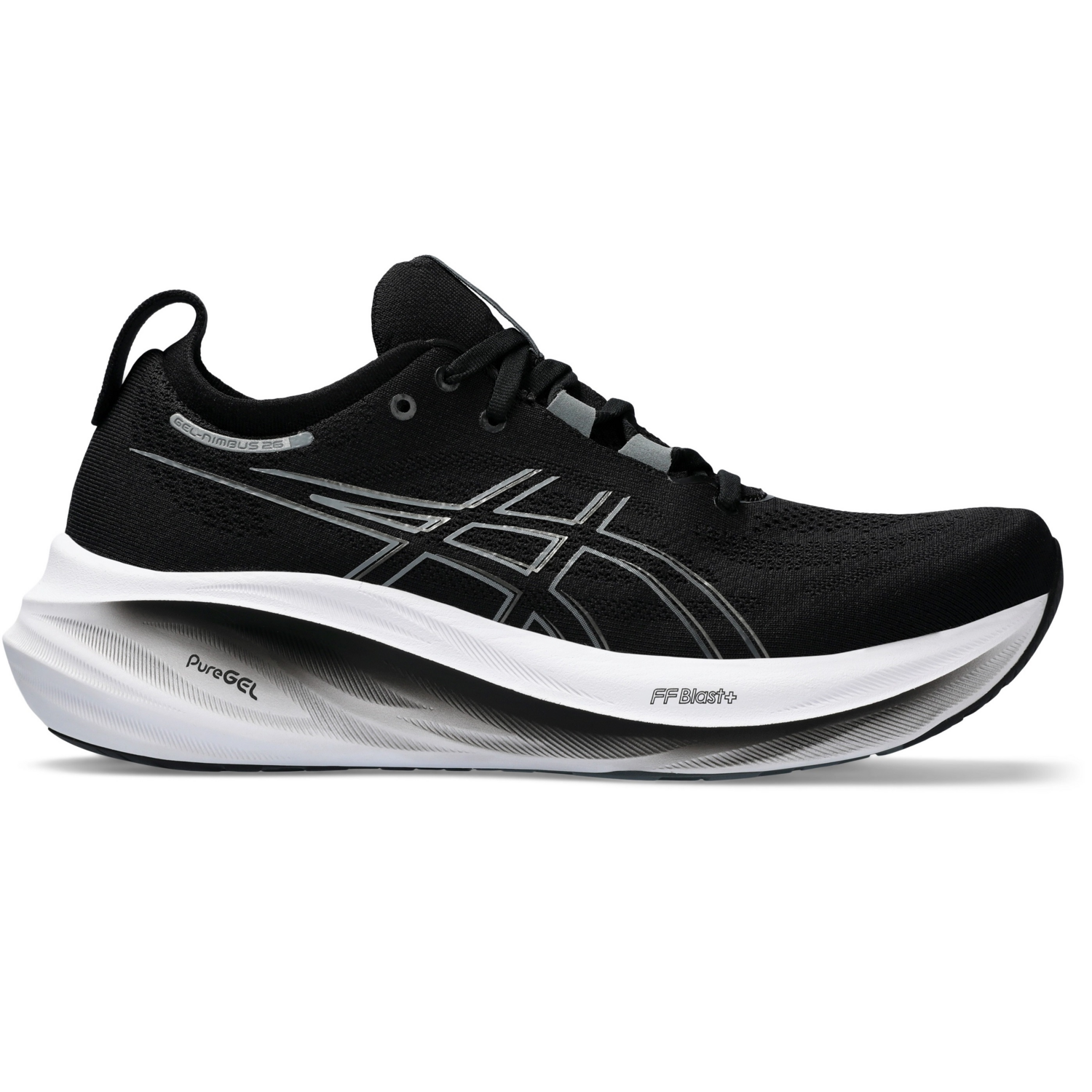 Кросівки чоловічі для бігу Asics Gel-Nimbus 26 1011B794-001 40 (7 US) чорніфото