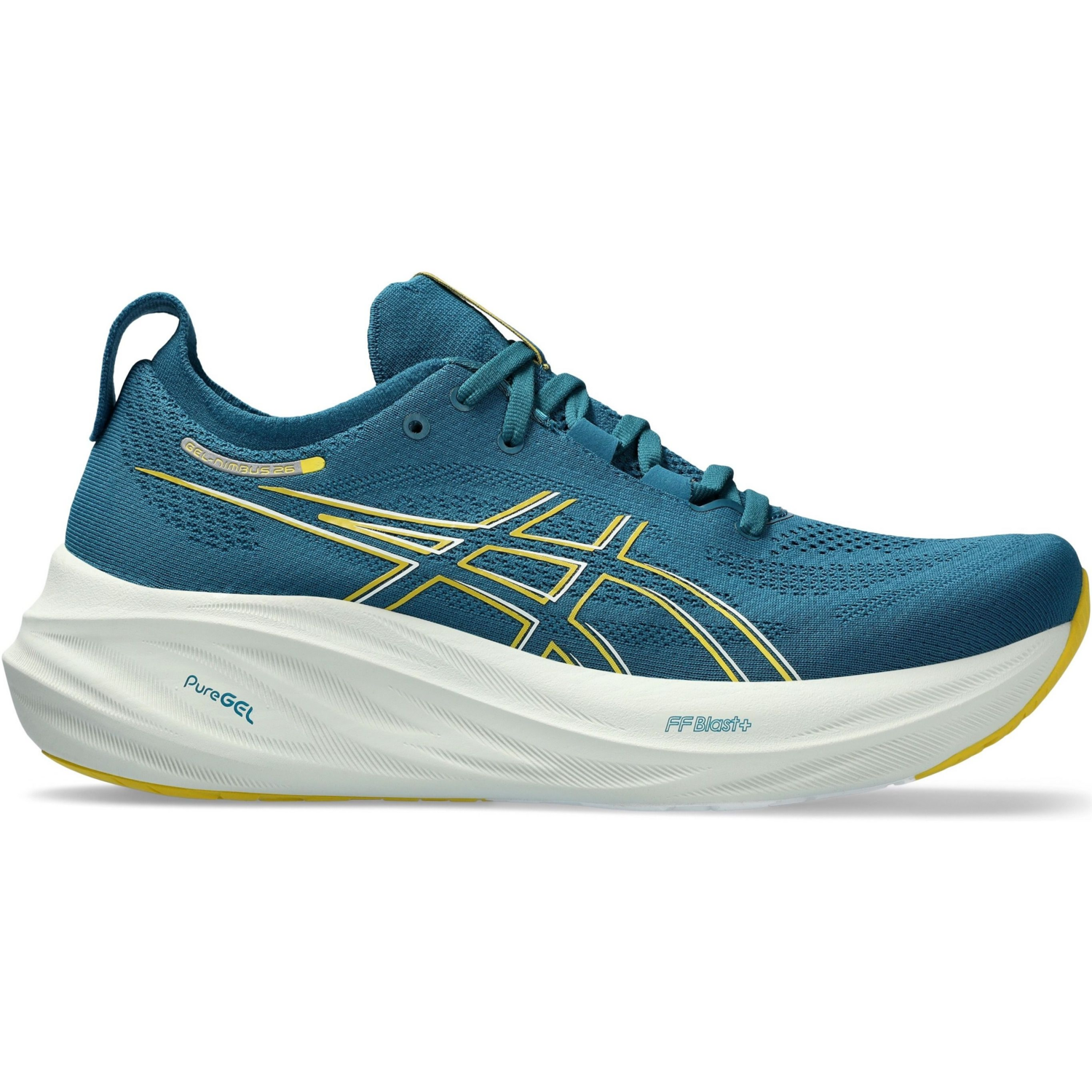 Кросівки чоловічі для бігу Asics Gel-Nimbus 26 1011B794-402 44 (10 US) блакитніфото