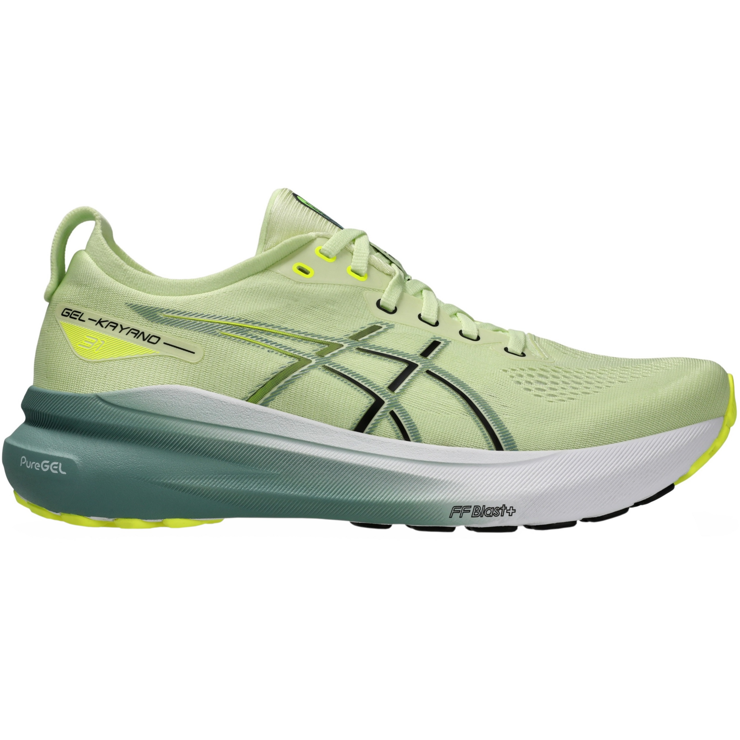 Кроссовки мужские для бега Asics Gel-Kayano 31 1011B867-300 44 (10 US) зеленые фото 