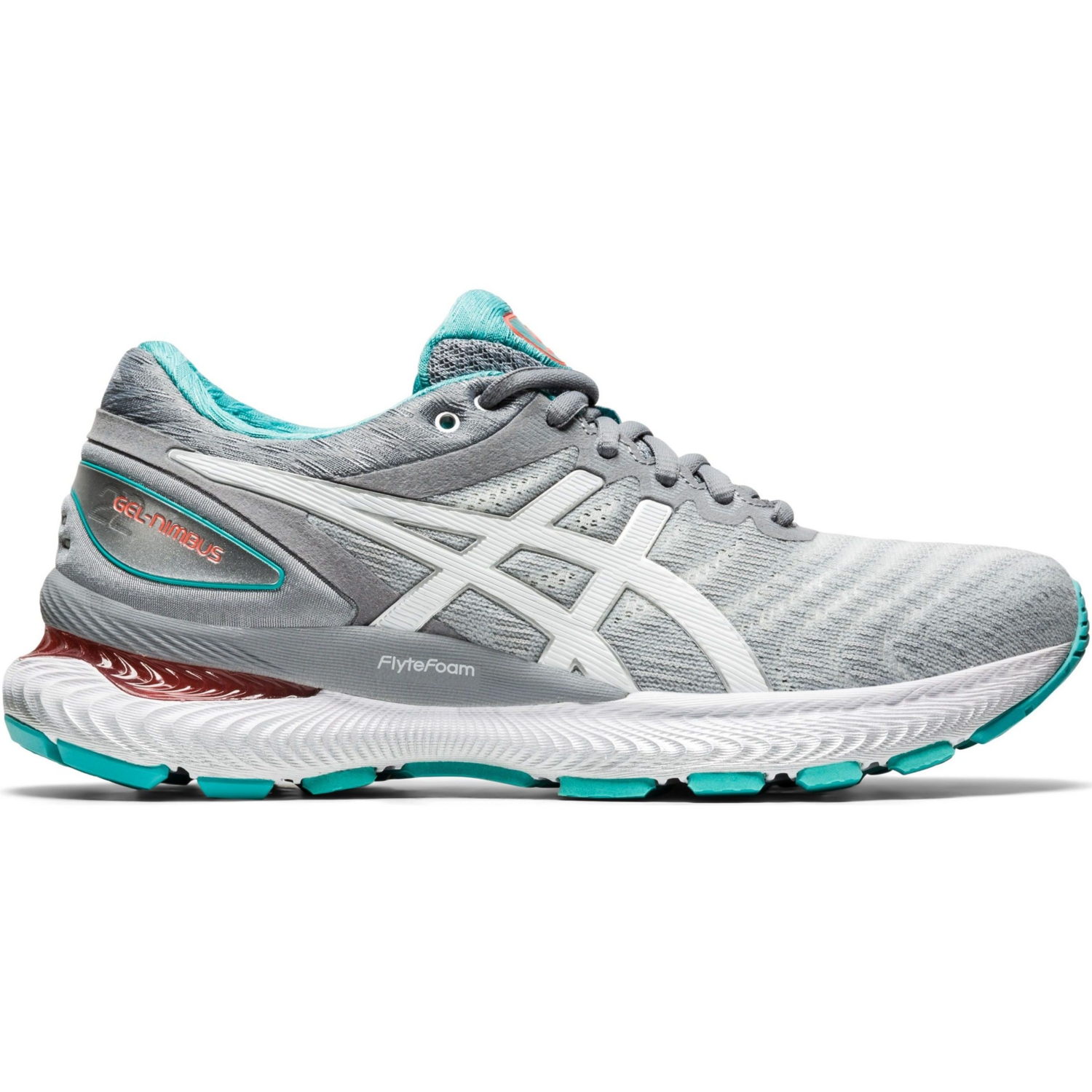 Кроссовки женские для бега Asics Gel-Nimbus 22 1012A587-020 37 (6 US) серые фото 