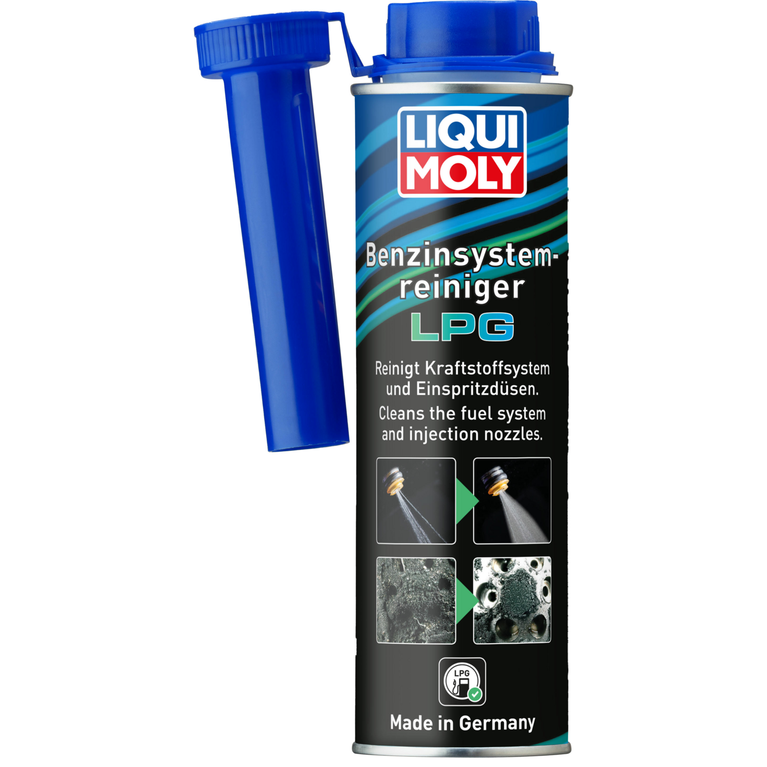 Очиститель бензиновых систем Liqui Moly газовых авто Gasoline System Cleaner Lpg 0,3л (4100420217876) фото