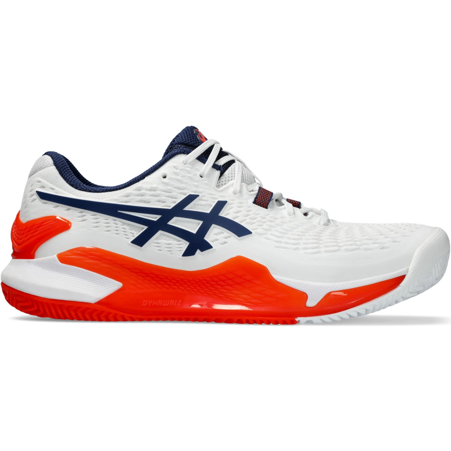 Кроссовки мужские для тенниса Asics Gel-Resolution 9 Clay 1041A375-102 44.5 (10.5 US) белые фото 