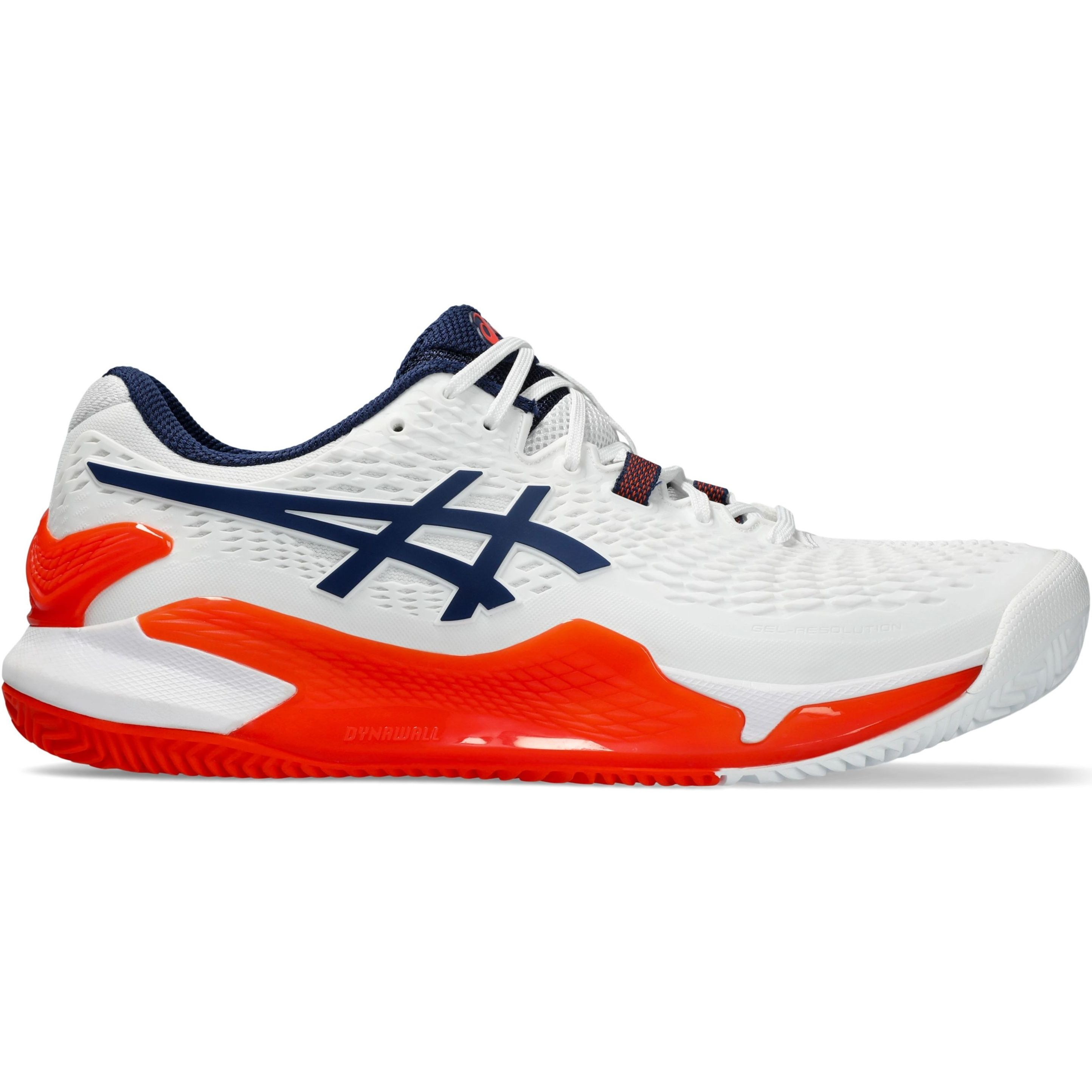 Кроссовки мужские для тенниса Asics Gel-Resolution 9 Clay 1041A375-102 44.5 (10.5 US) белые фото 1