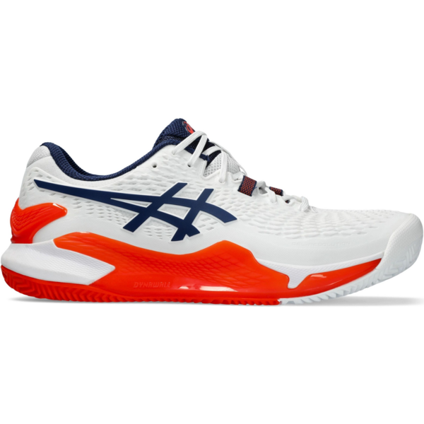 

Кроссовки мужские для тенниса Asics Gel-Resolution 9 Clay 1041A375-102 47 (12.5 US) белые