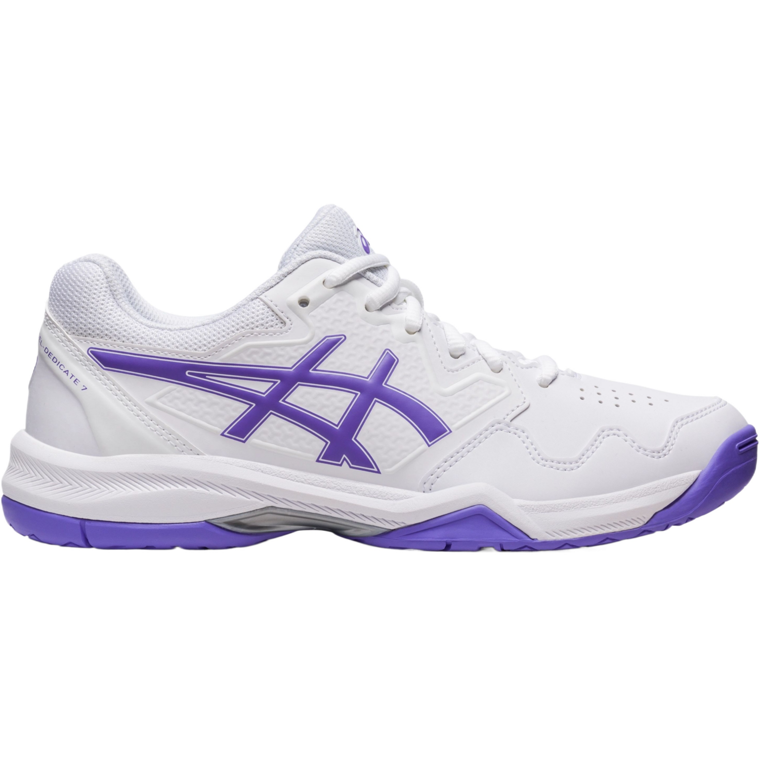 Кроссовки женские для тенниса Asics Gel-Dedicate 7 1042A167-104 35.5 (5 US) белые фото 