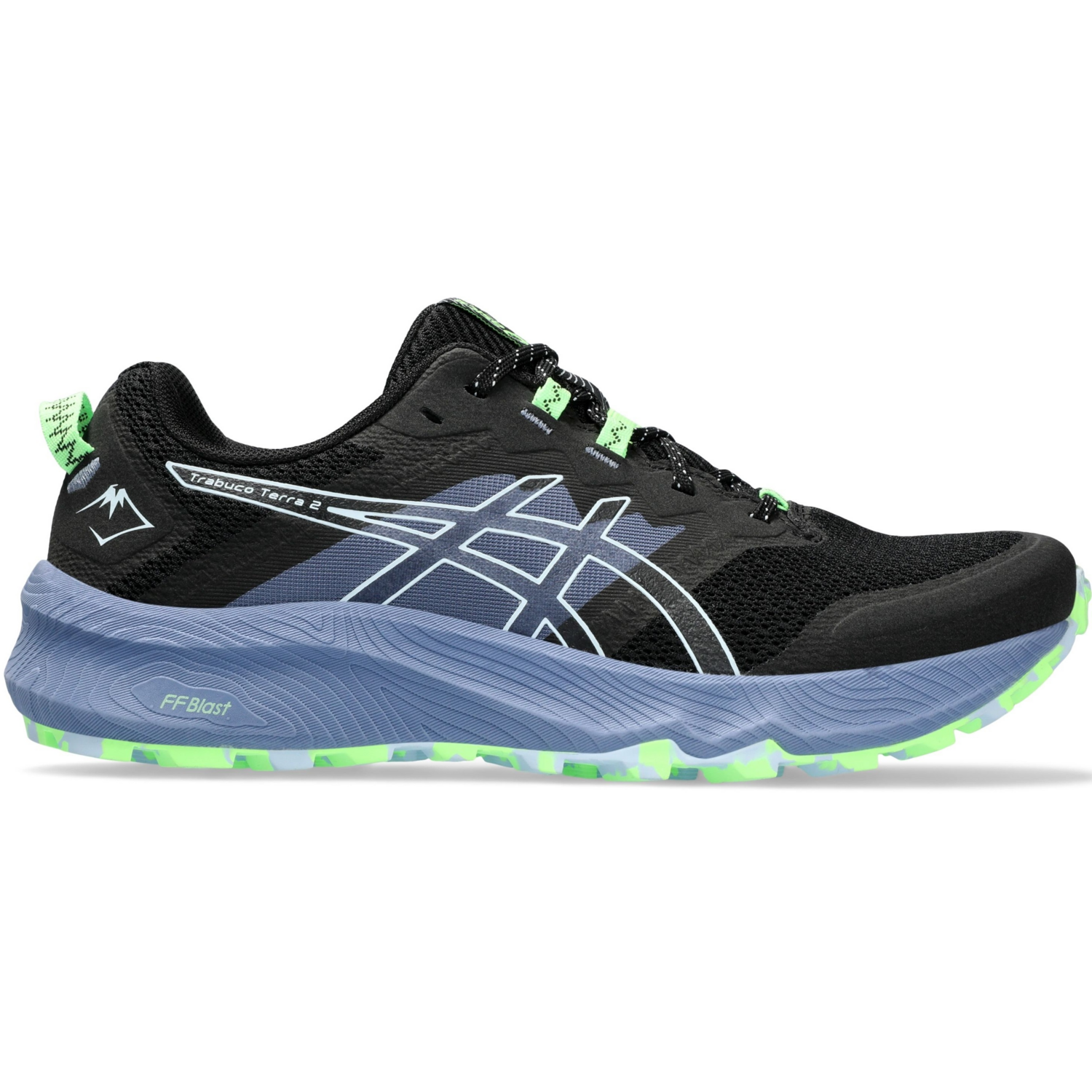 Кросівки чоловічі для бігу Asics Trabuco Terra 2 1011B607-002 44.5 (10.5 US) чорніфото