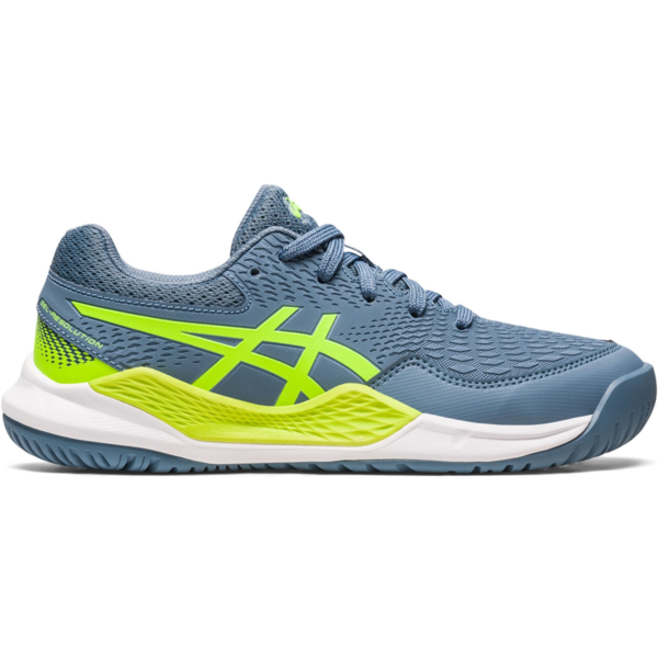 

Кроссовки для девочек для тенниса Asics Gel-Resolution 9 GS 1044A067-400 33.5 (2 US) синие