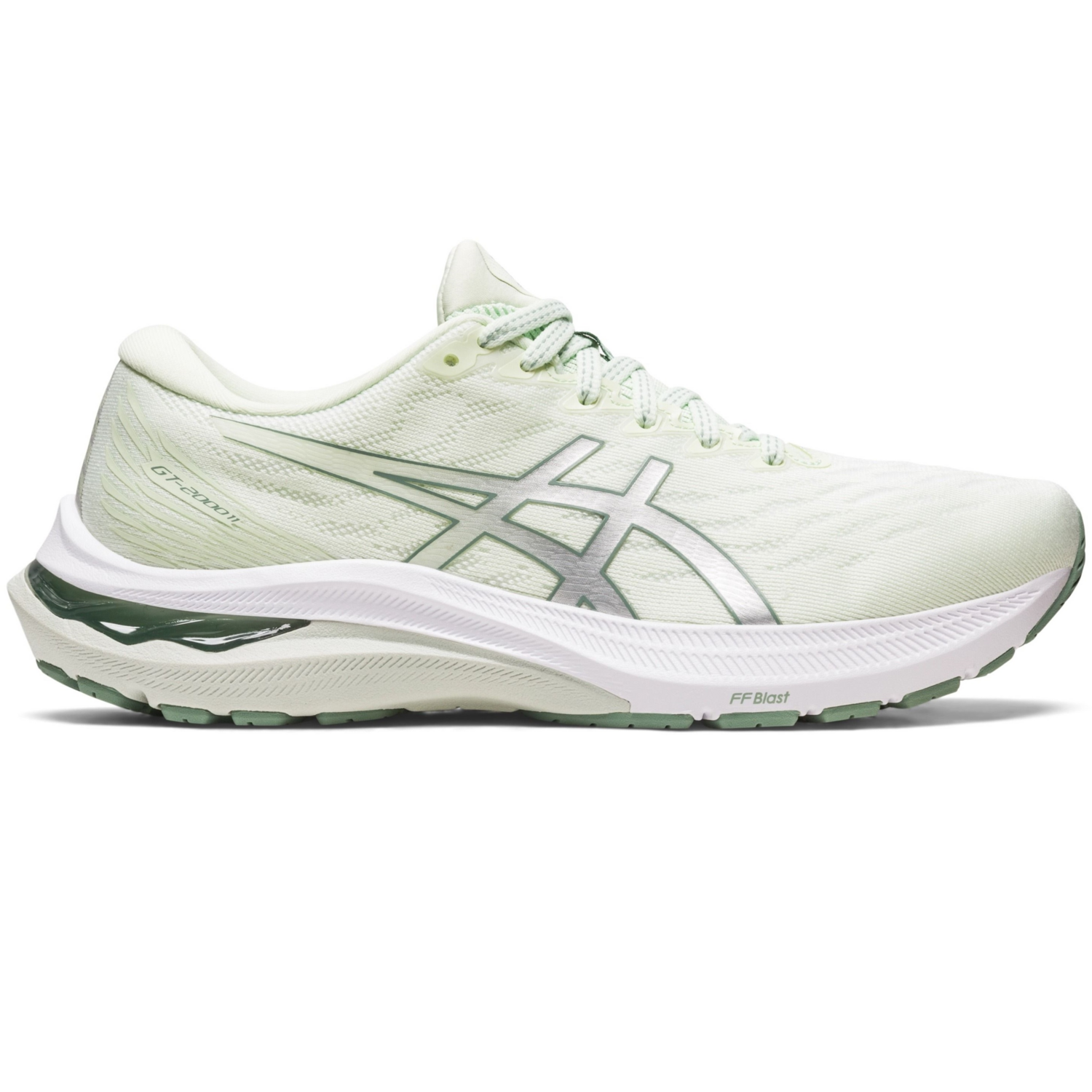 Кроссовки женские для бега Asics GT-2000 11 1012B271-300 37 (6 US) зеленые фото 