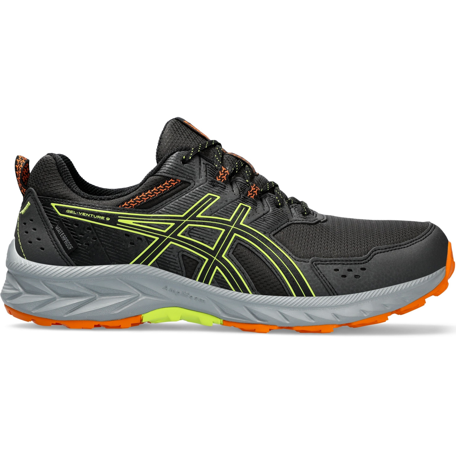 Кросівки чоловічі для бігу Asics Gel-Venture 9 Waterproof 1011B705-020 42 (8.5 US) чорніфото