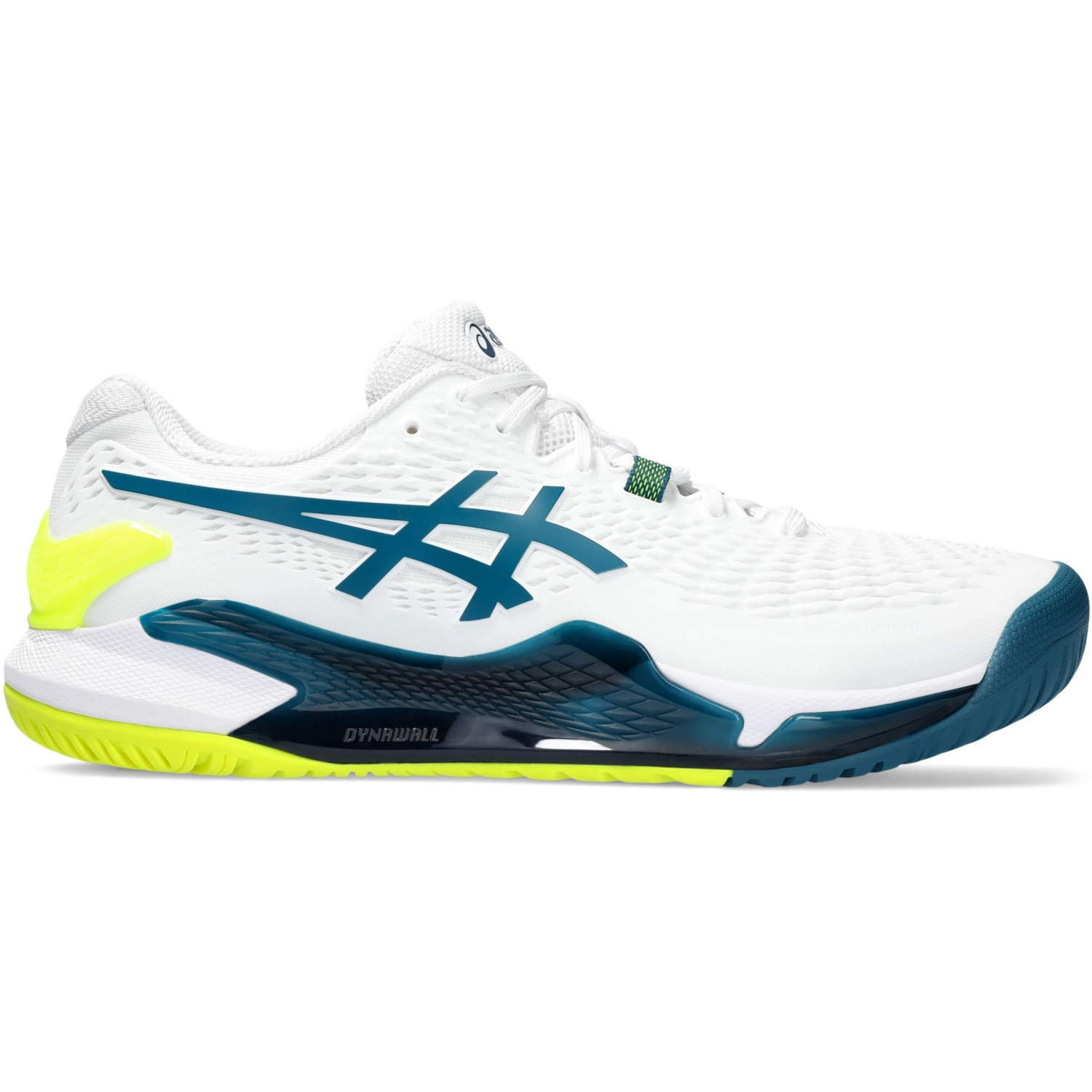 Кроссовки мужские для тенниса Asics Gel-Resolution 9 1041A330-101 46.5 (12 US) белые фото 