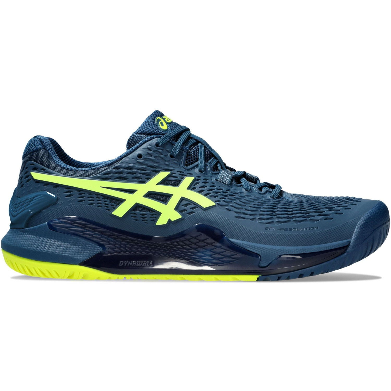 Кроссовки мужские для тенниса Asics Gel-Resolution 9 1041A330-404 44 (10 US) синие фото 