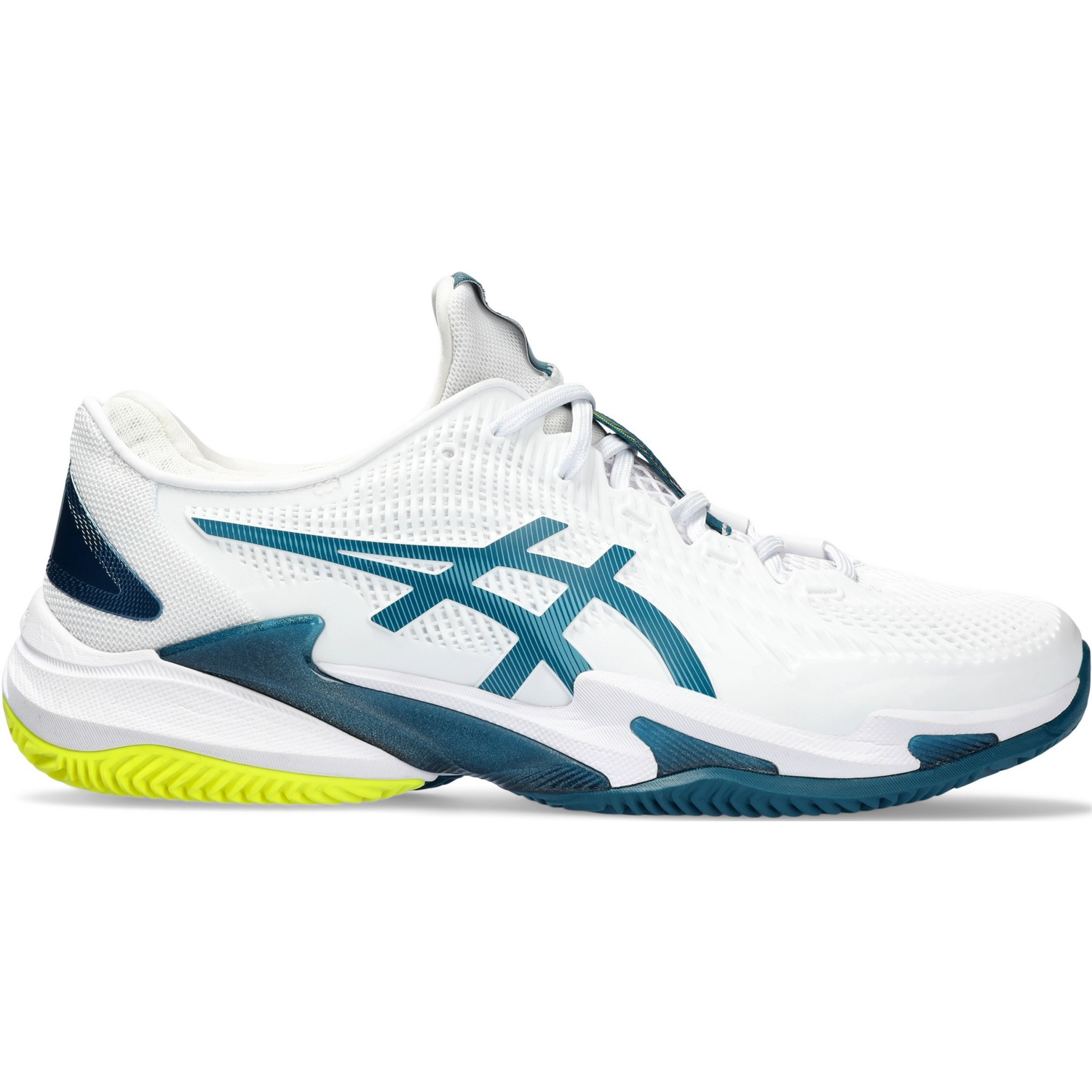 Кроссовки мужские для тенниса Asics Court FF 3 Clay 1041A371-101 44 (10 US) белые фото 