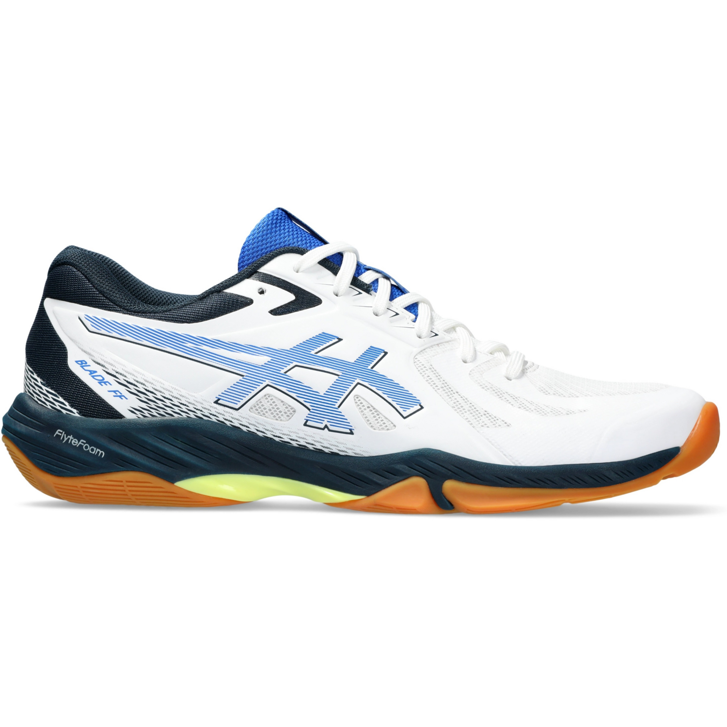 Кроссовки мужские для воллейбола Asics Blade FF 1071A093-100 47 (12.5 US) белые фото 